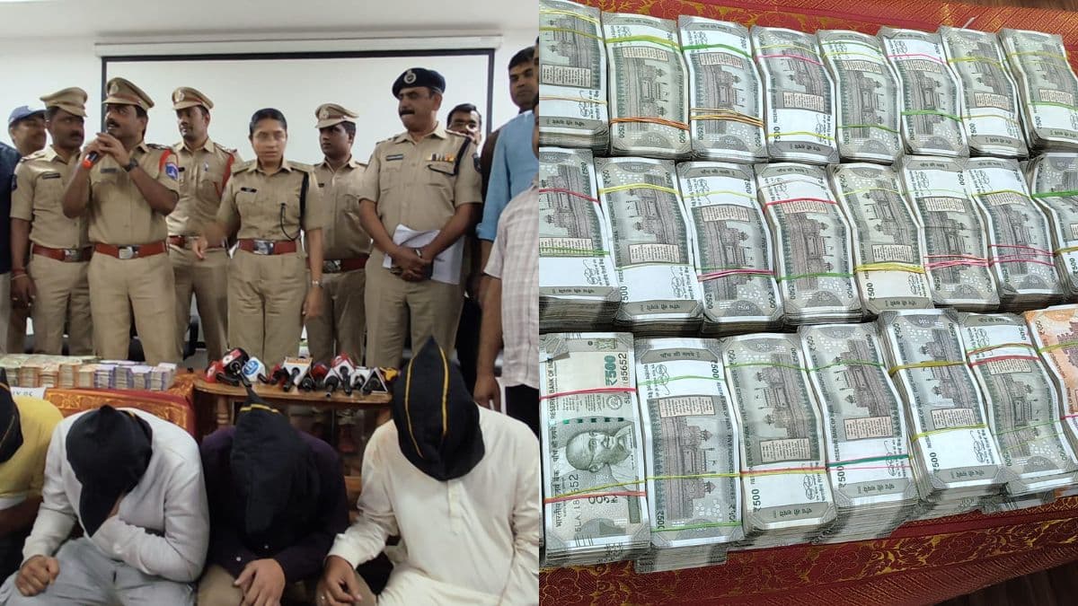 हैदराबाद में 24 घंटे में सुलझा 1 करोड़ रुपये लूट का मामला