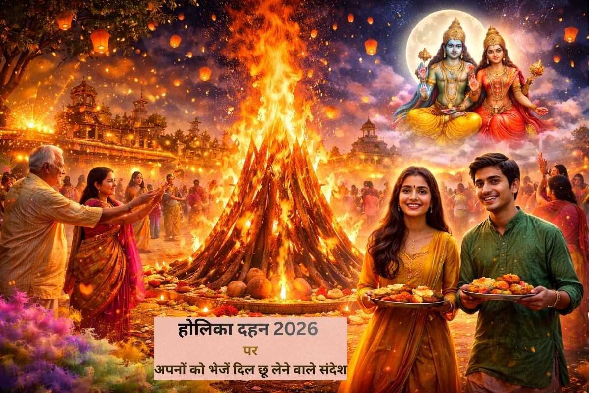 होलिका दहन 2026: पावन अग्नि से मिले सुख-समृद्धि का आशीर्वाद
